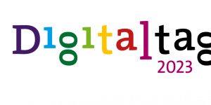Buntes Logo des Digitaltages 2023