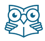 Bucheule von Bibliotheksbubble - Logo